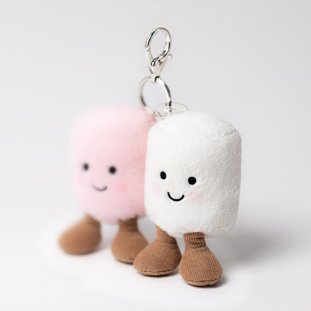 Jellycat - Pair Of Marshmallows Bag Charm Keychain