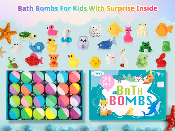 Kids Bath Bomb Set (24 Bath Bomb)