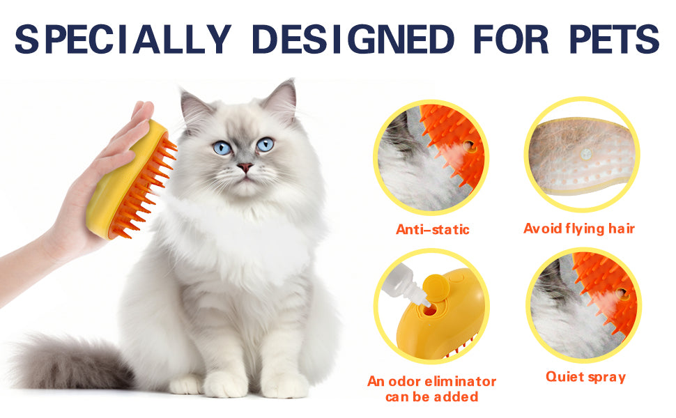 Steam Pet Brush