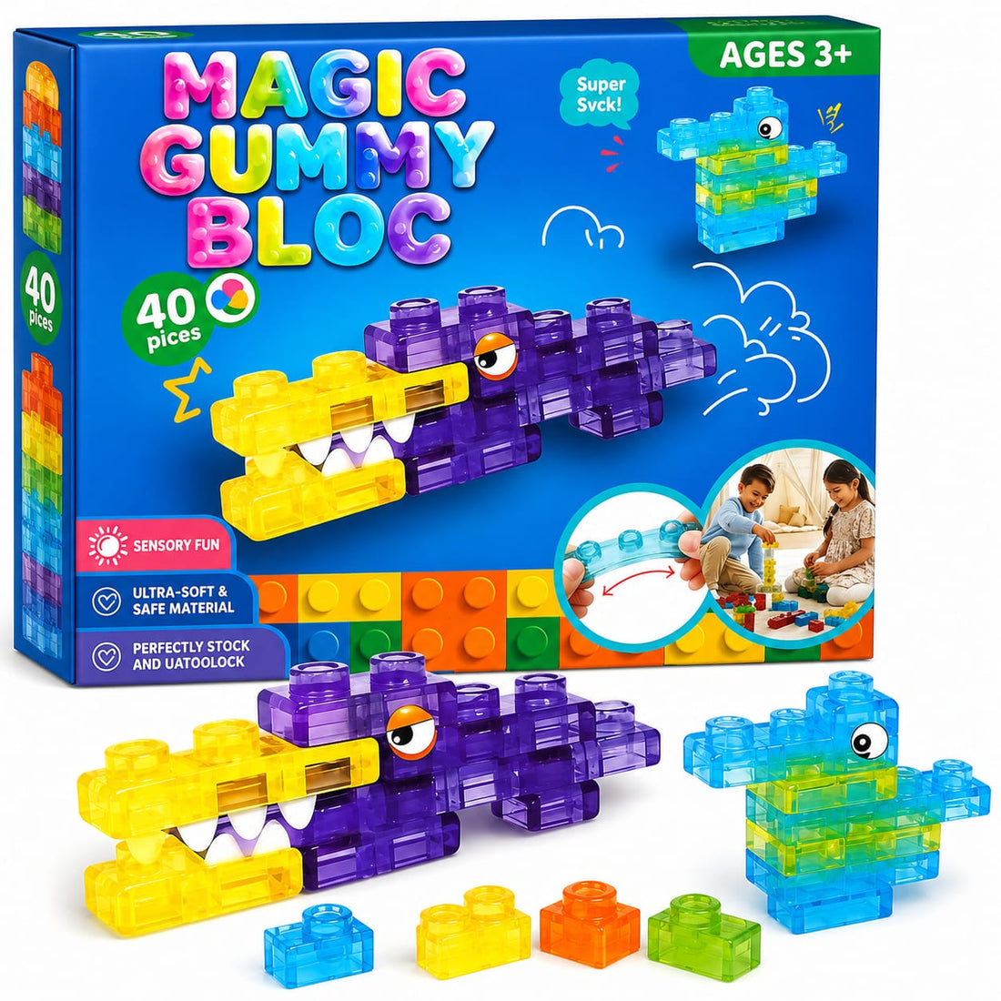 Magic Gummy Blocks