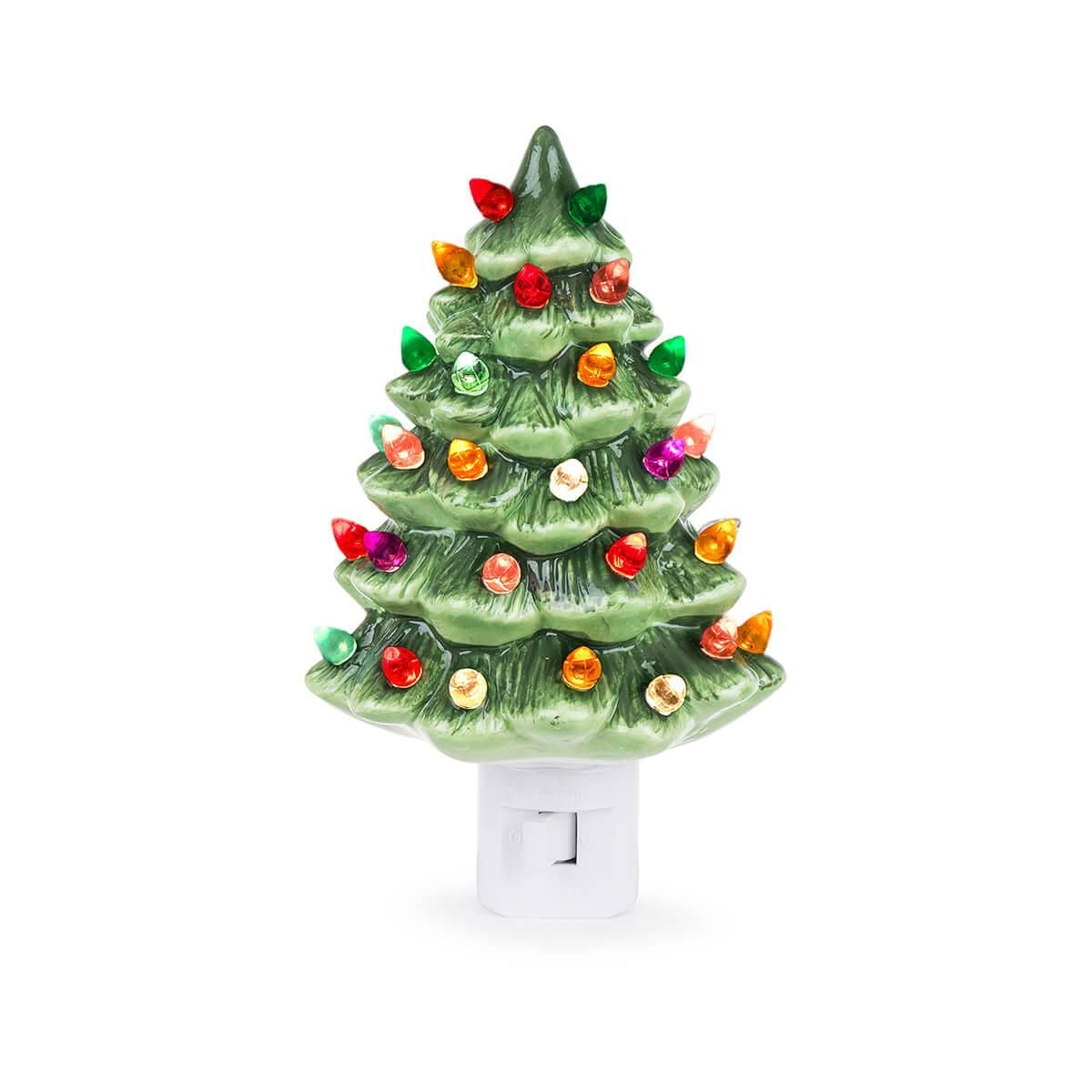 Ceramic Christmas Tree Light