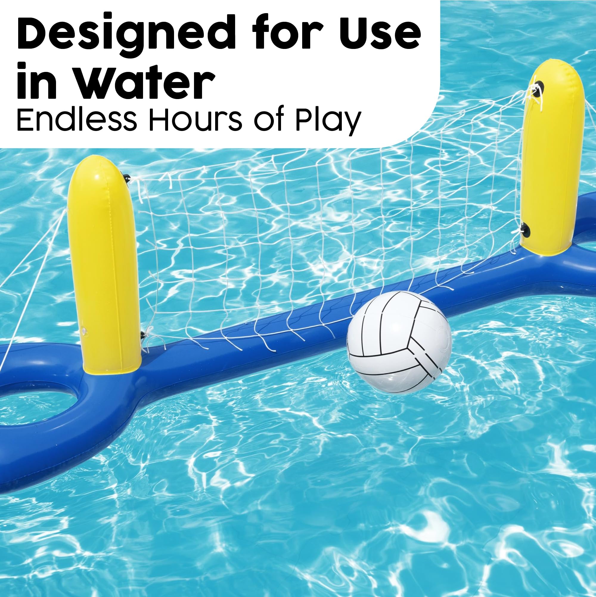 Inflatable Volleyball Pool Set