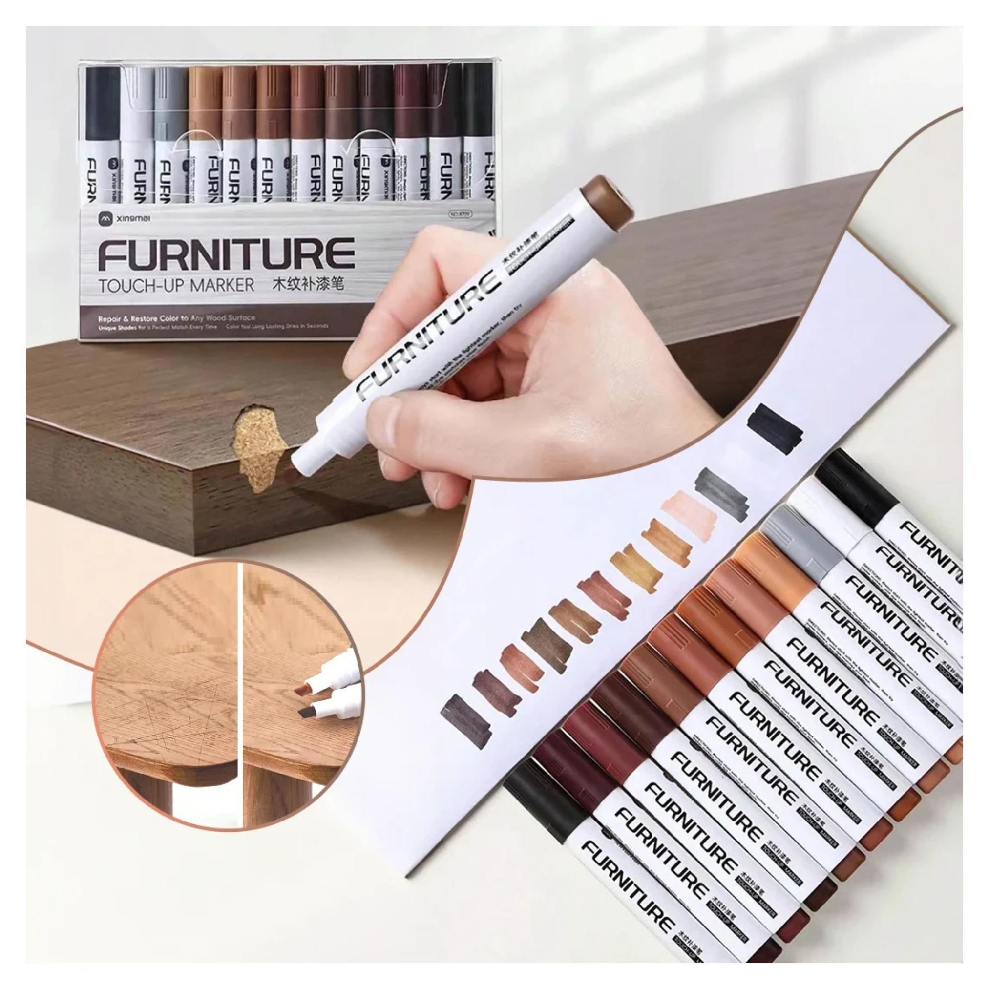 Furniture Scratch Repair Pen (Set of 12)