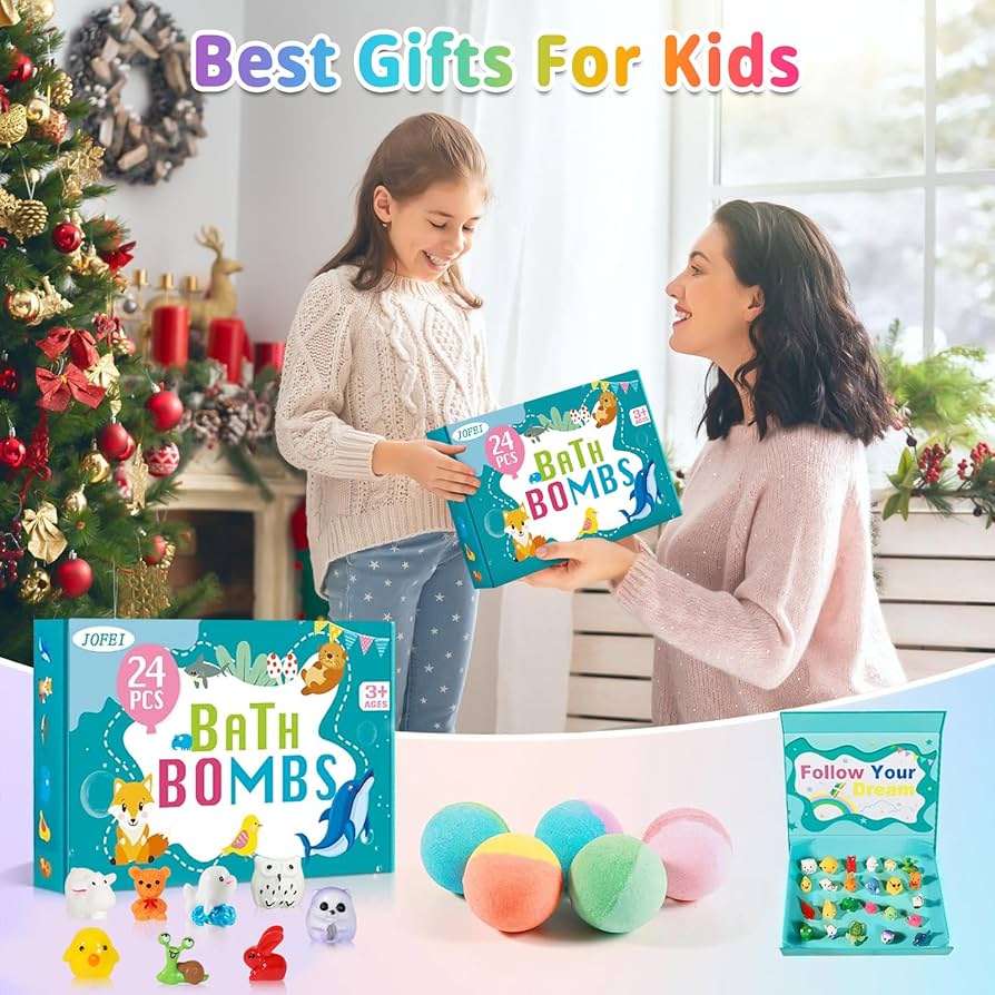 Kids Bath Bomb Set (24 Bath Bomb)