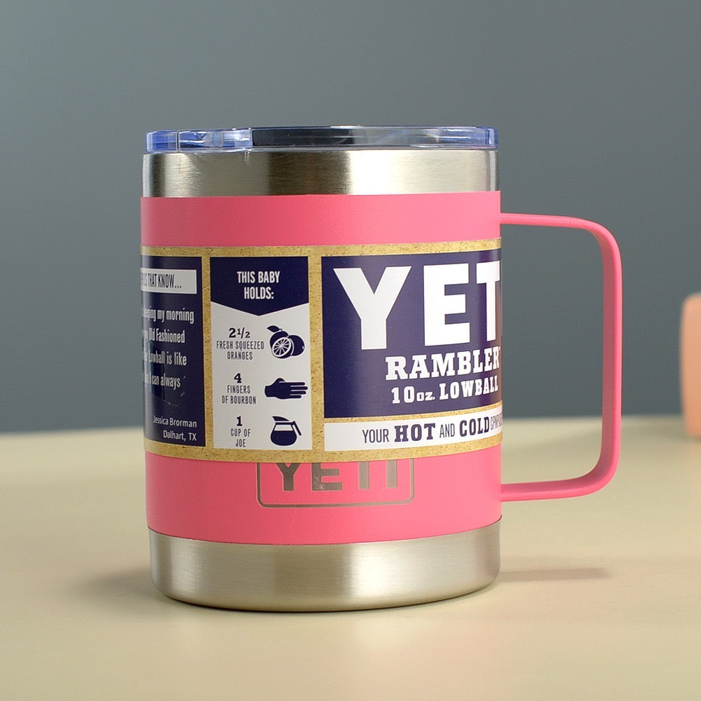 YETI】Rambler 10 oz Mug ピンク 2個セット 新品】YETI Rambler 10 oz