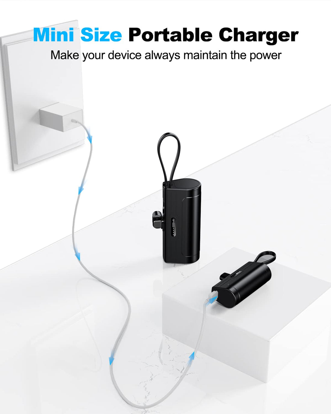 Portable Dual Charger (5000 mah)