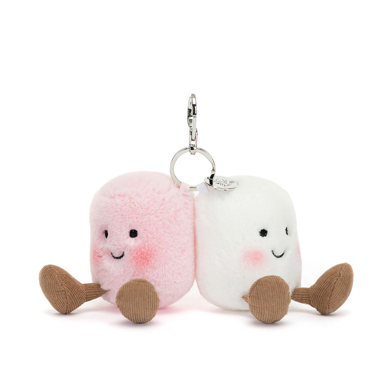 Jellycat - Pair Of Marshmallows Bag Charm Keychain