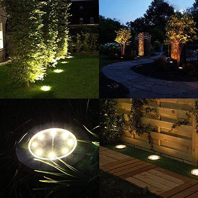 Solar Ground Light (4pcs)