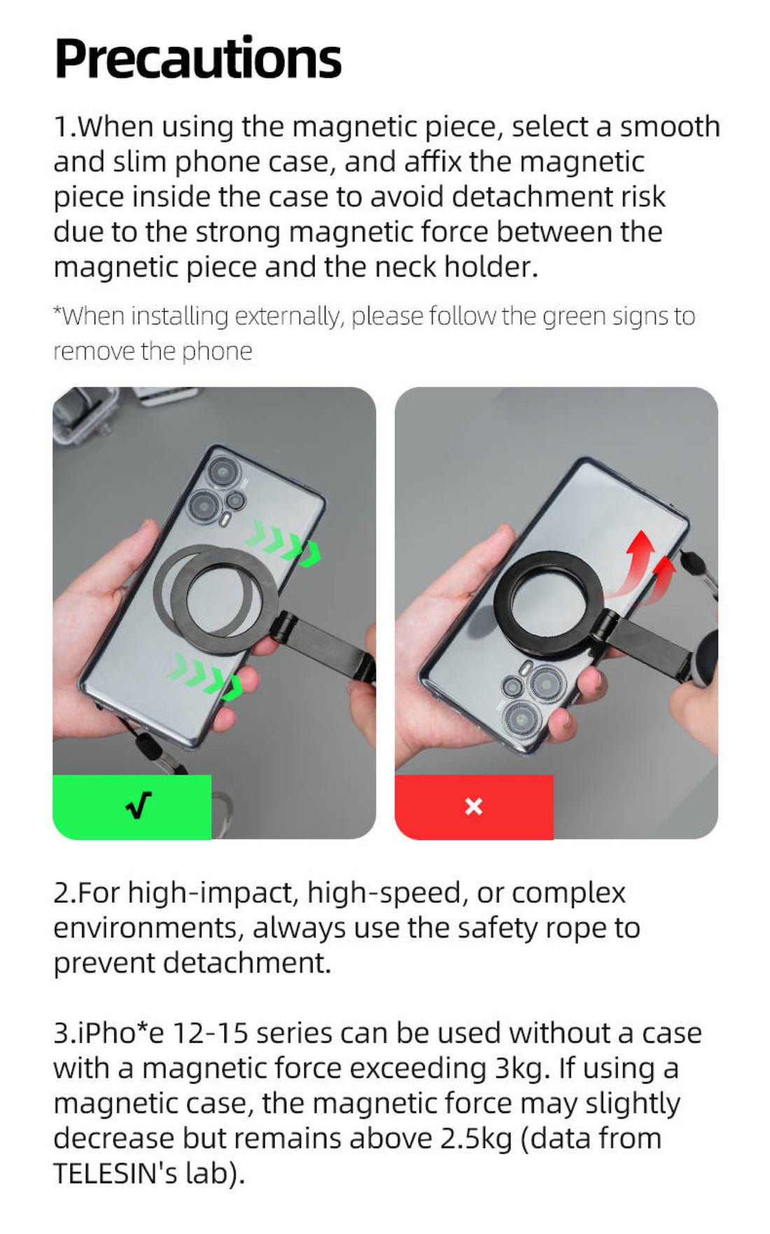 Magnetic Neck Mount For Phones