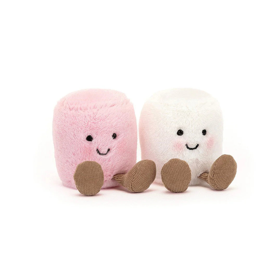 Jellycat - Pair Of Marshmallows Bag Charm Keychain