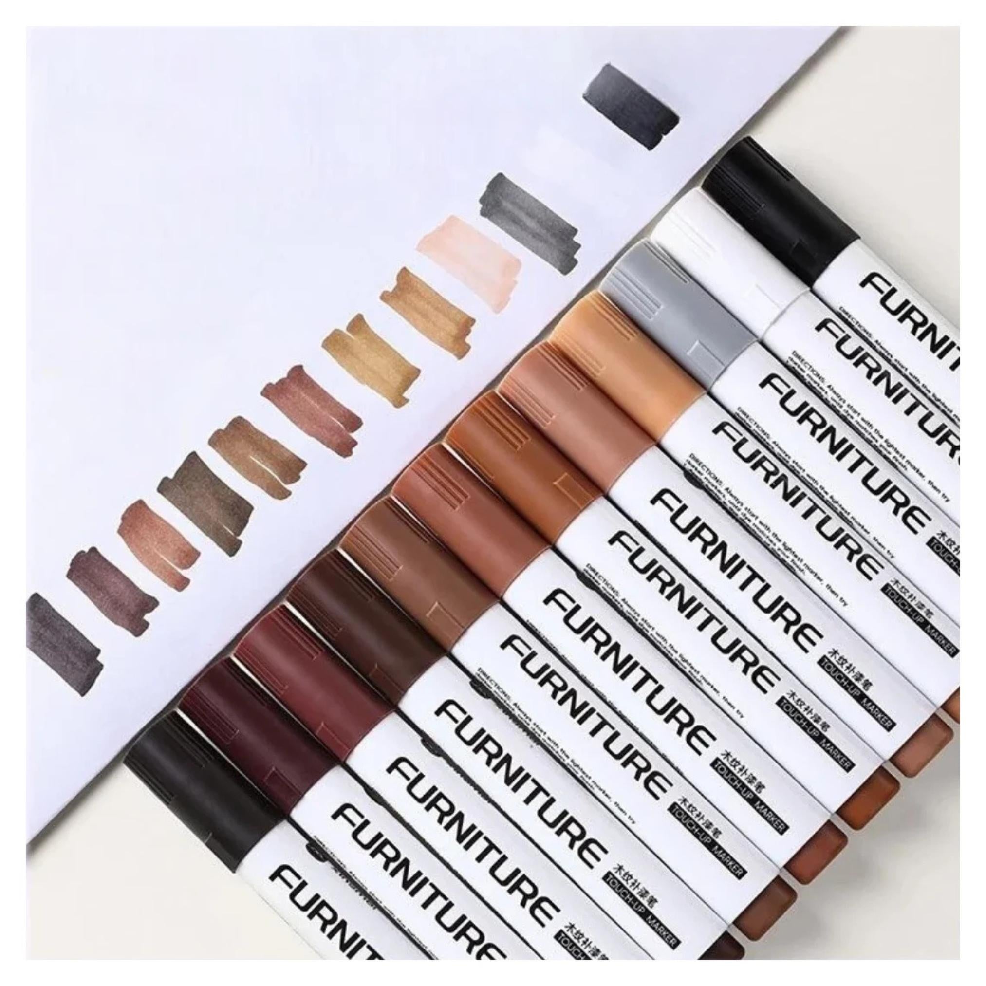 Furniture Scratch Repair Pen (Set of 12)