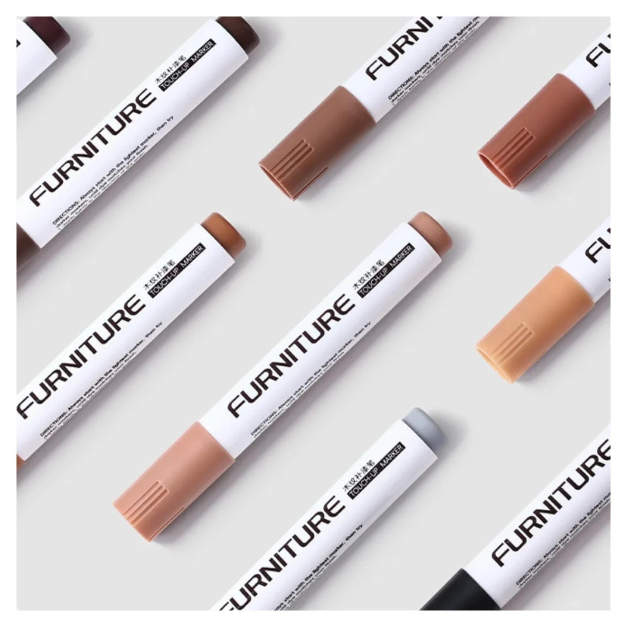 Furniture Scratch Repair Pen (Set of 12)