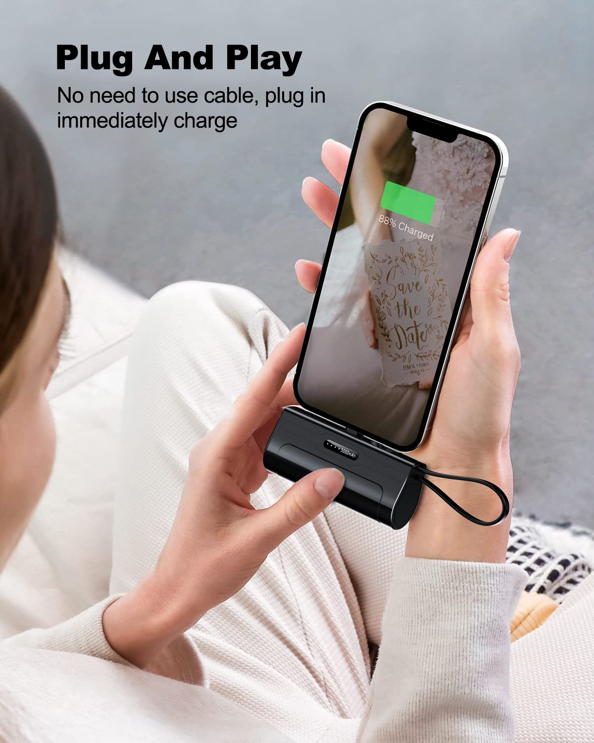 Portable Dual Charger (5000 mah)