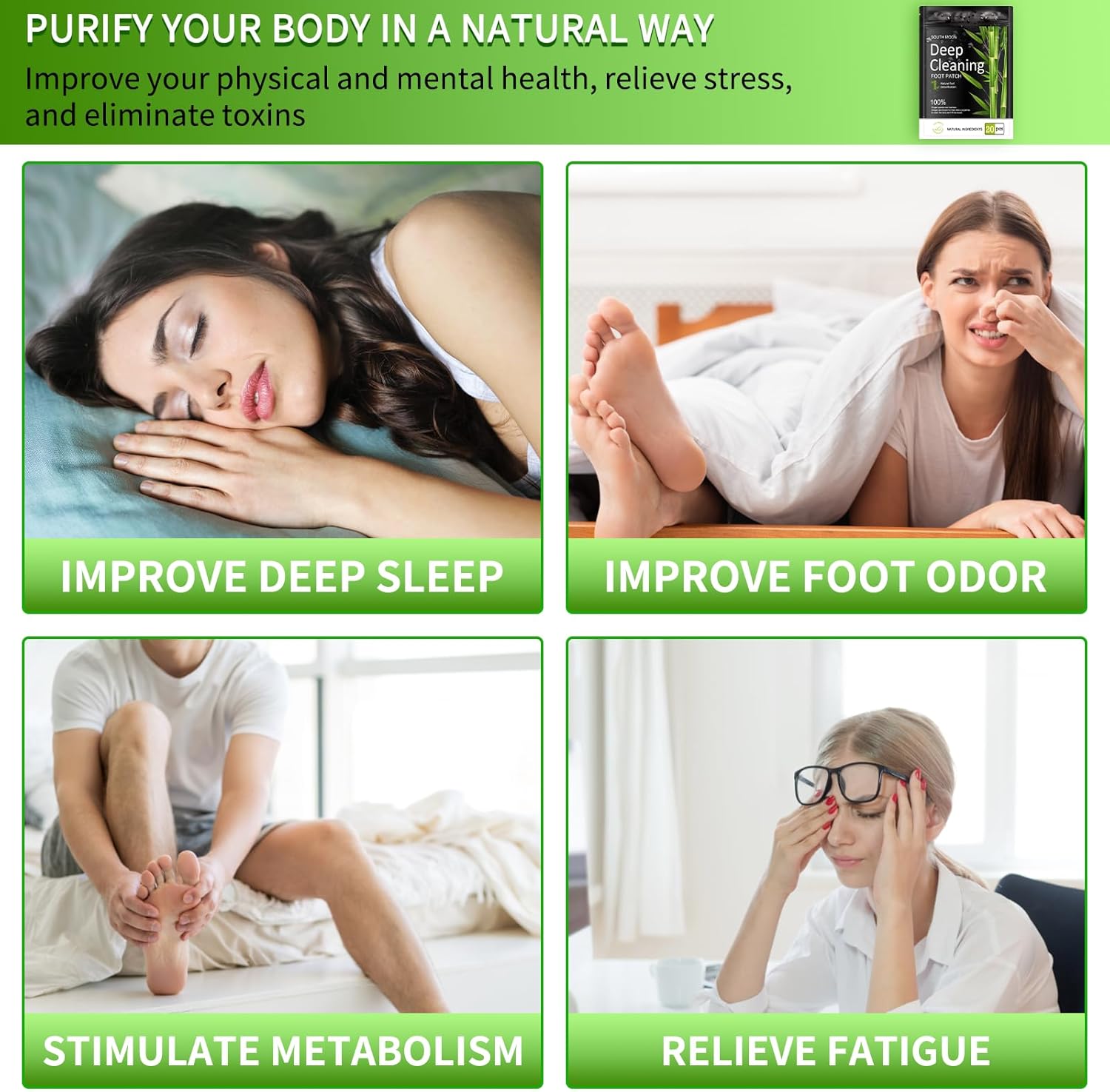 Detox Foot patch 20pcs