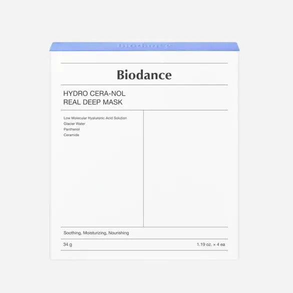 Biodance - Hydro Cera-nol Real Deep Mask - Box of 4