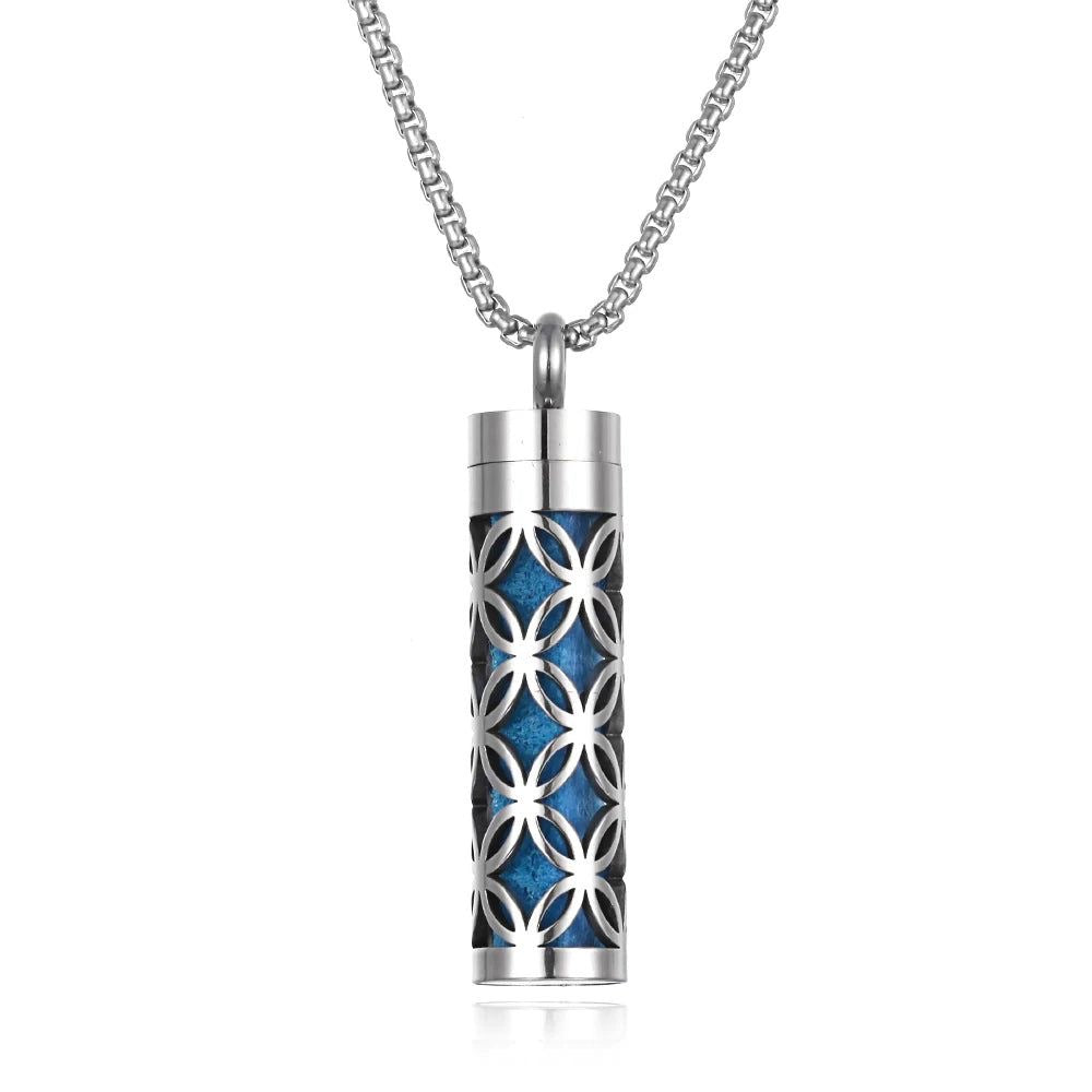 Aromatherapy Pillar Necklace