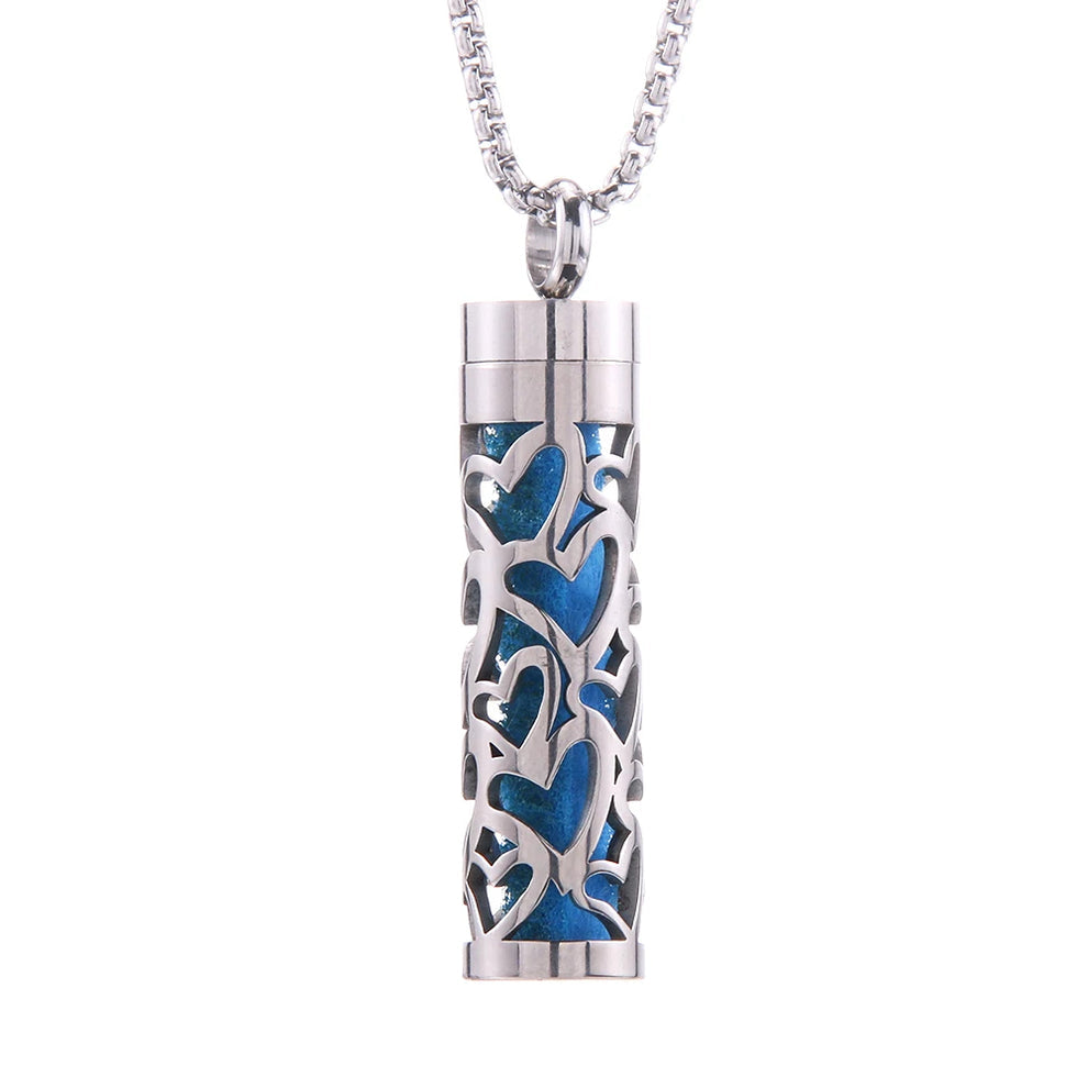 Aromatherapy Pillar Necklace