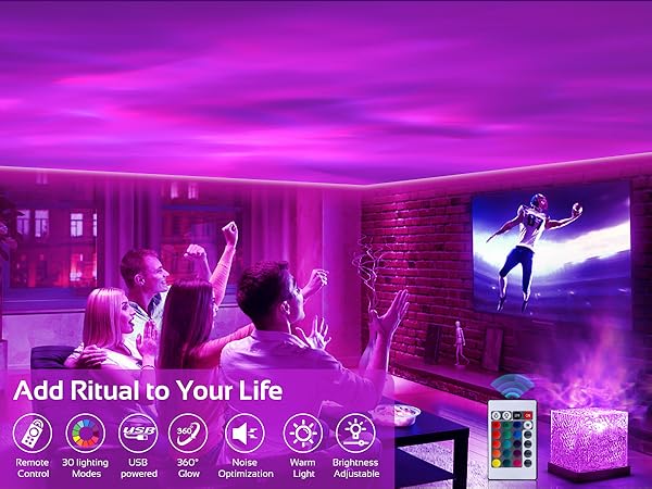 Crystal Aurora Led Light