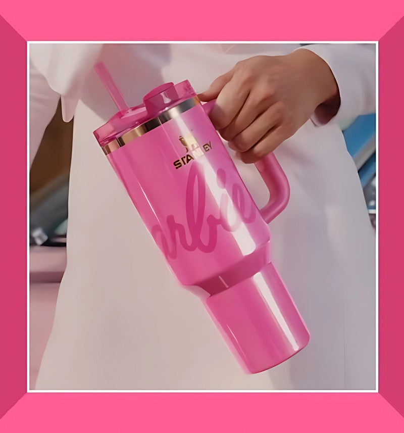 Barbie X Stanley 40OZ Quencher