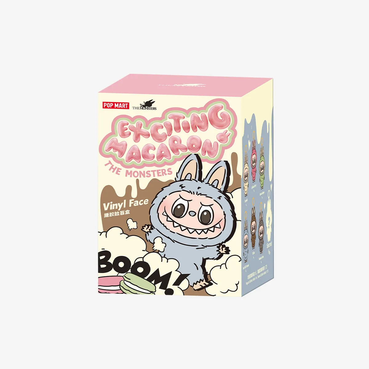 THE MONSTERS | LABUBU Exciting Macaron Vinyl Face Blind Box