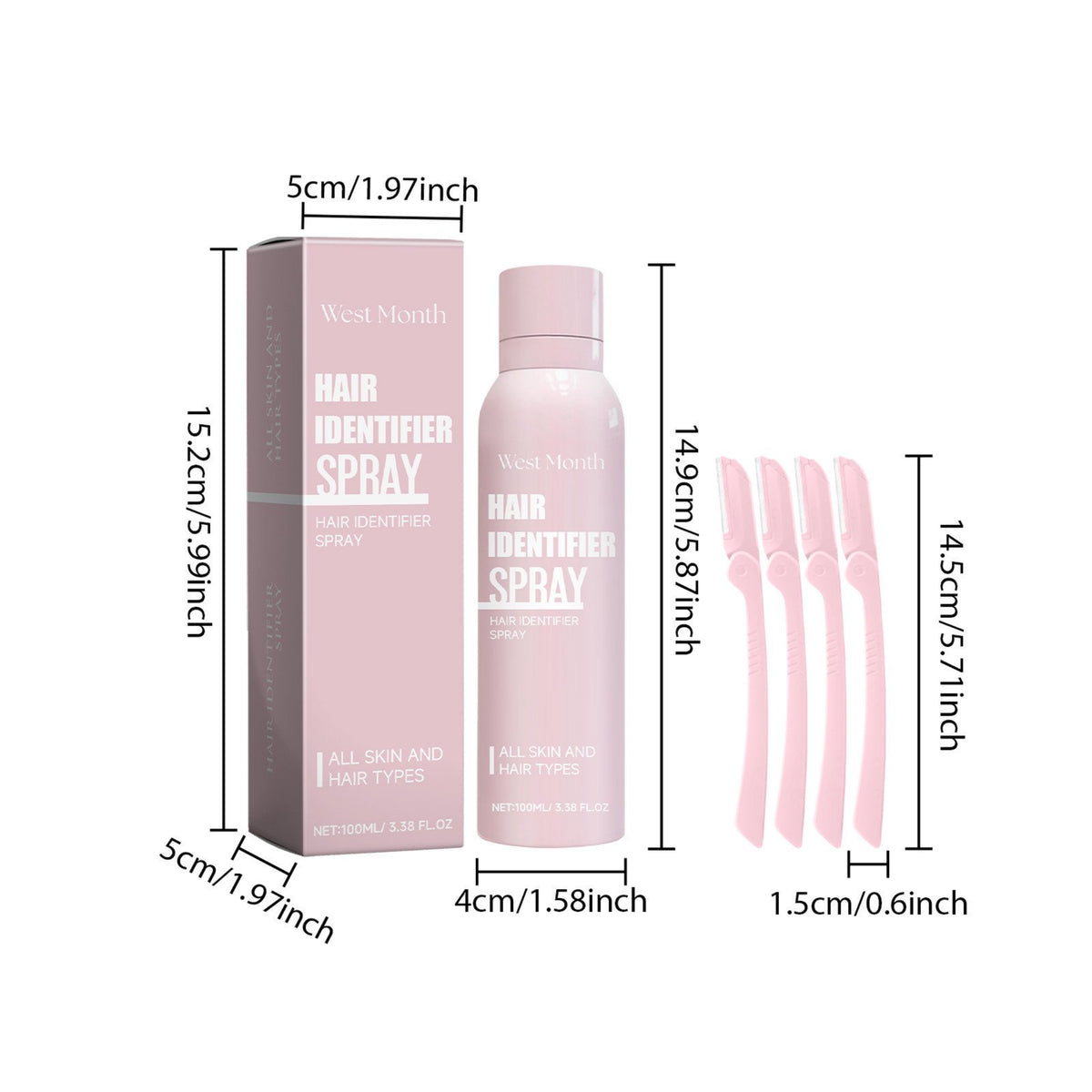 Hair Identifier Spray Kit