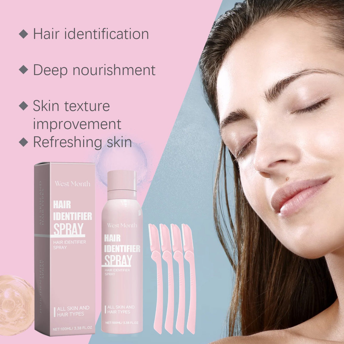 Hair Identifier Spray Kit