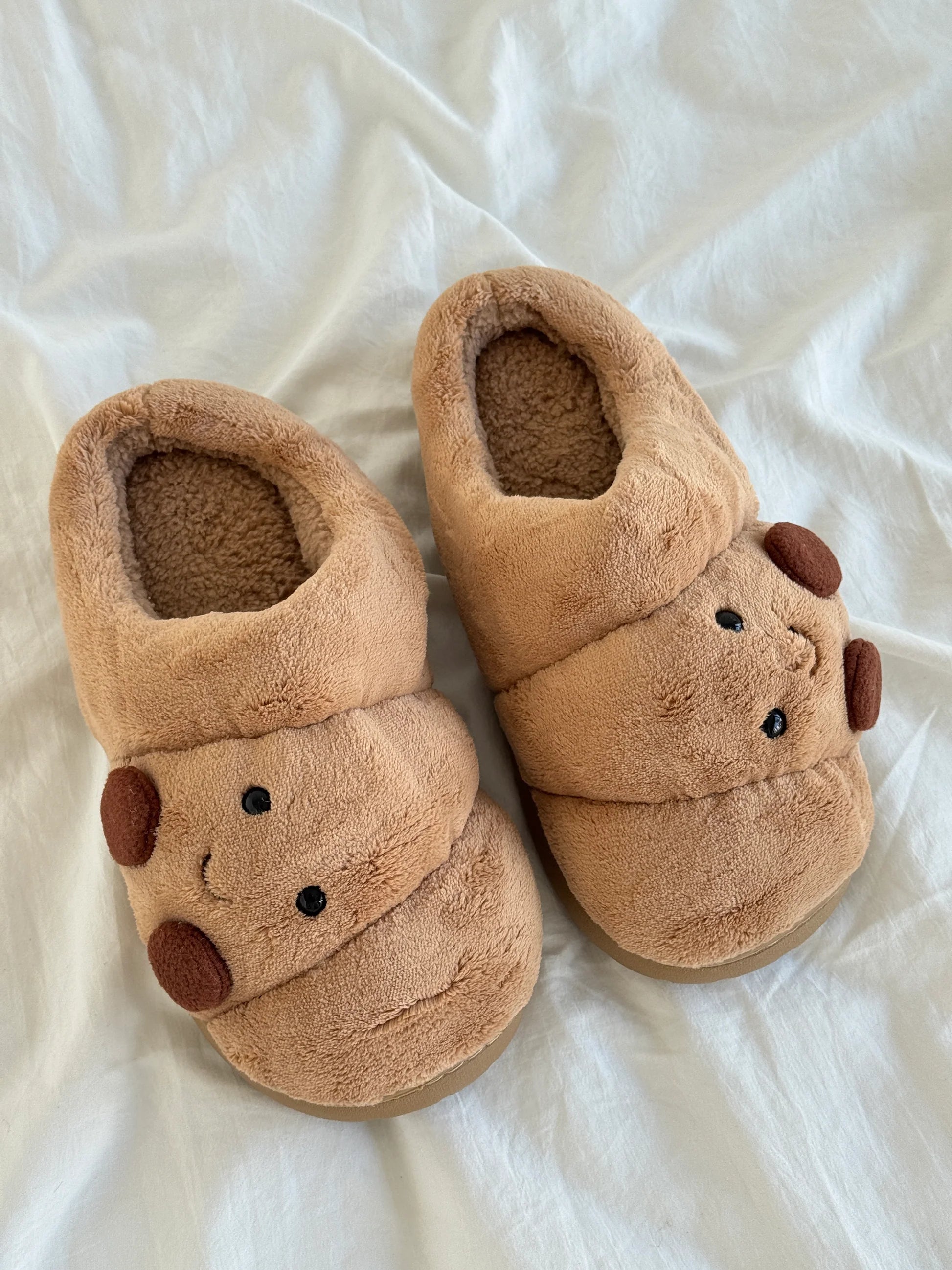 Croissant Jellycat Slippers