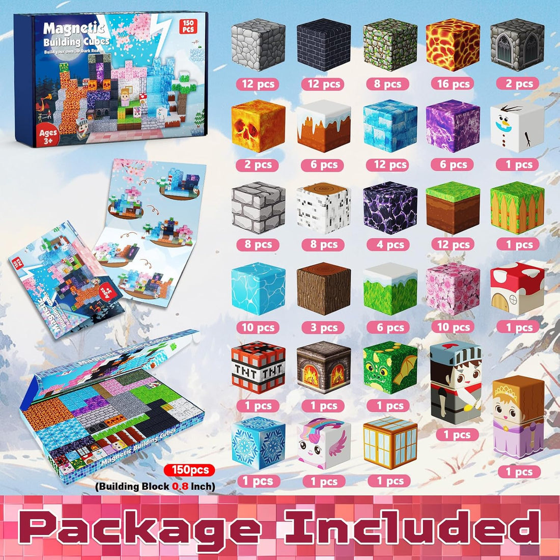 Magnetic Building Stacking Set