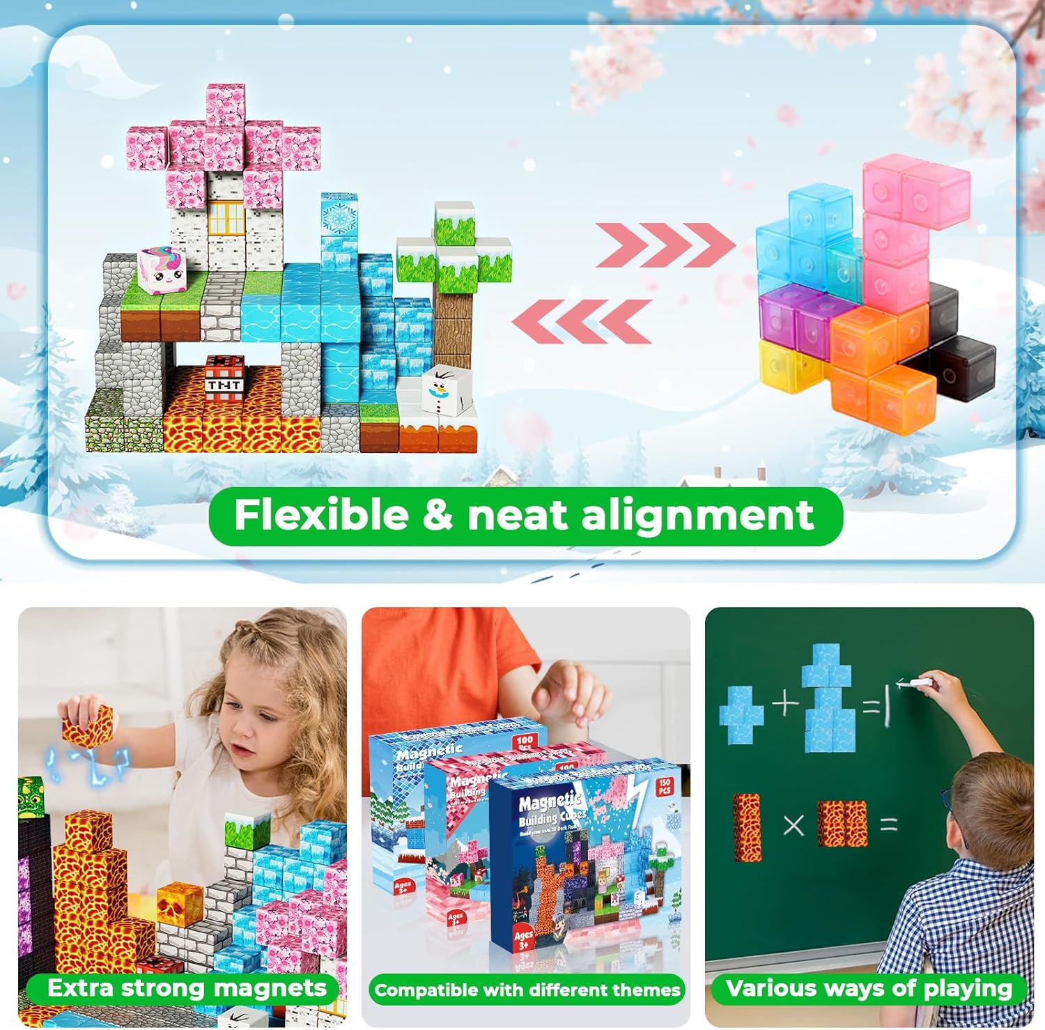 Magnetic Building Stacking Set