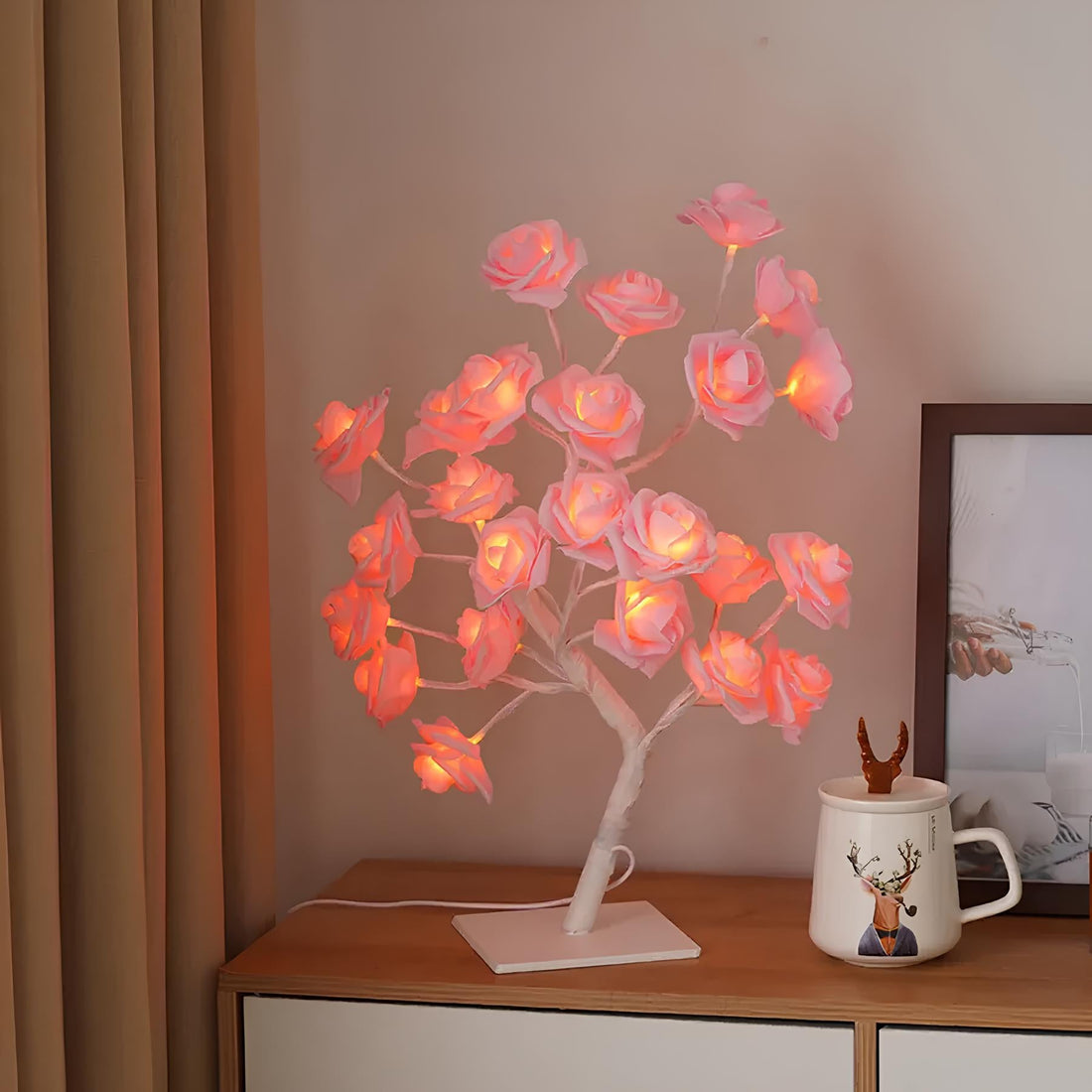 Led Rose Tree