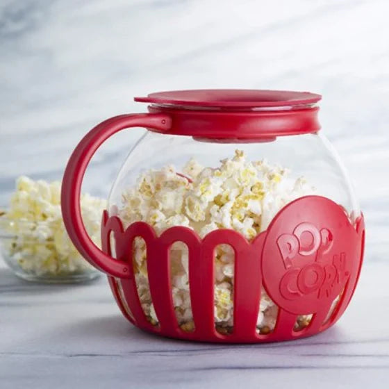 Microwave Glass Popcorn Popper