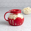 Microwave Glass Popcorn Popper