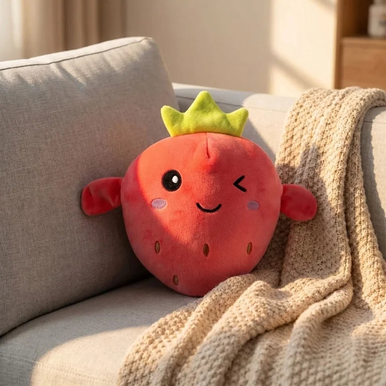 Interactive Strawberry Plush