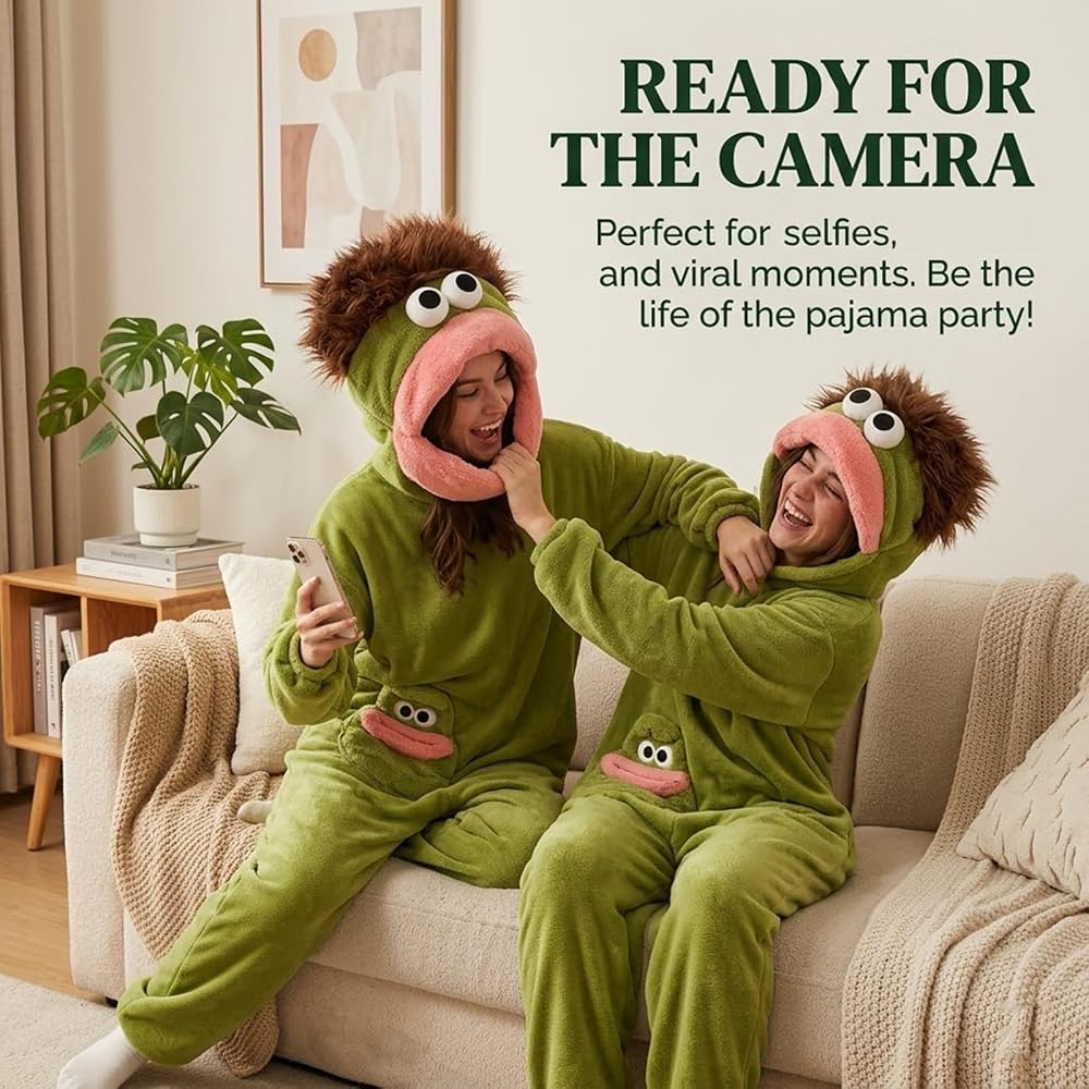 Green Monster Pajama