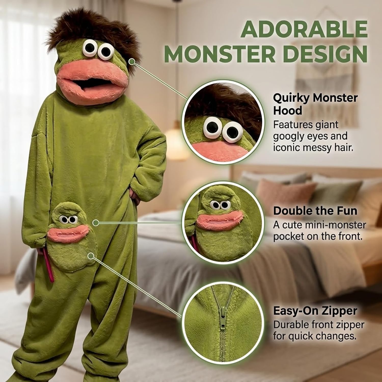 Green Monster Pajama