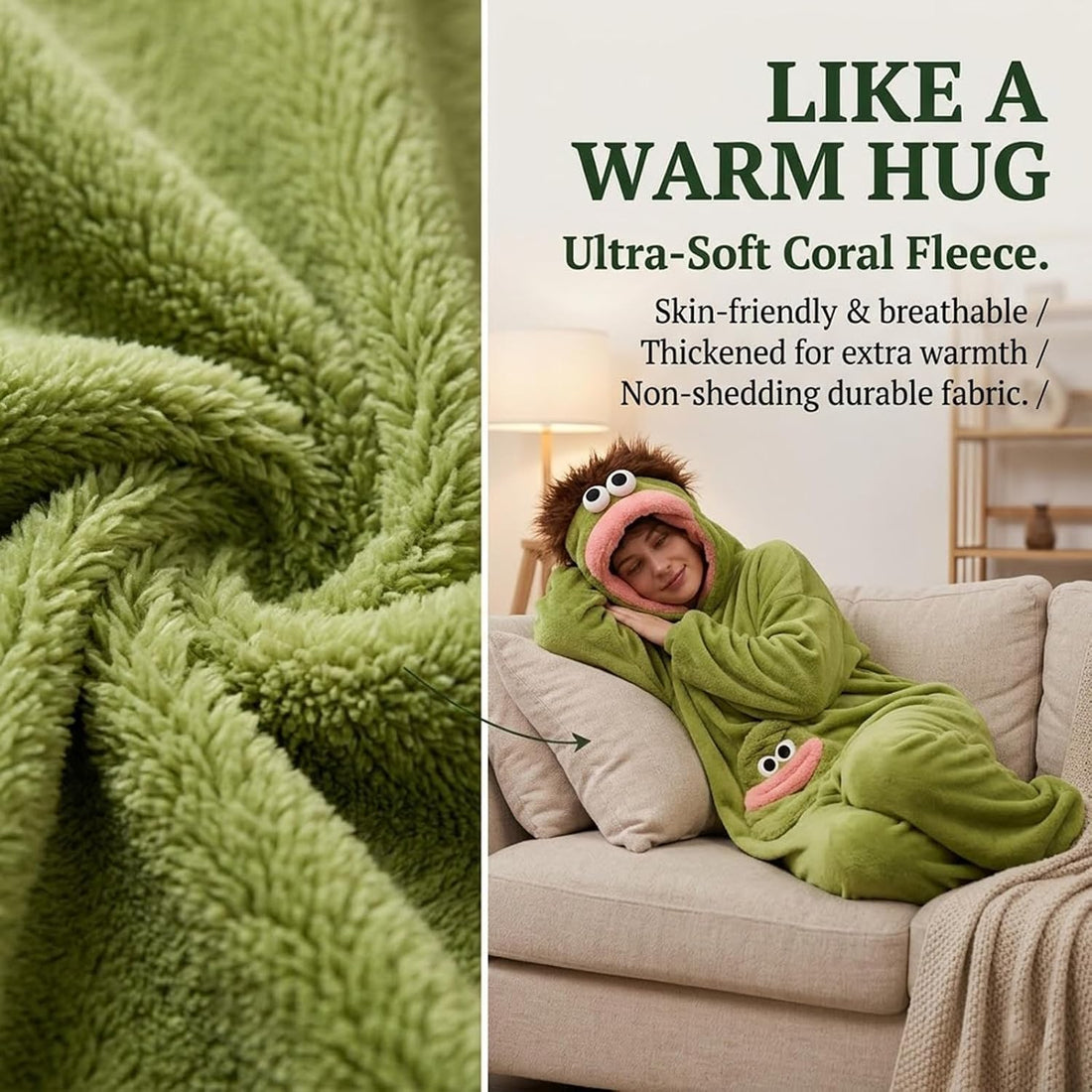Green Monster Pajama