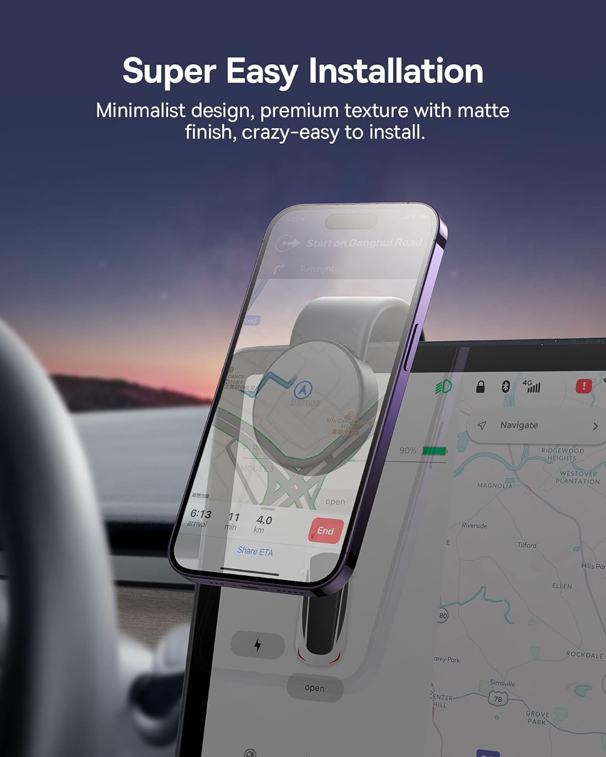 MagSafe Magnetic Car Mount