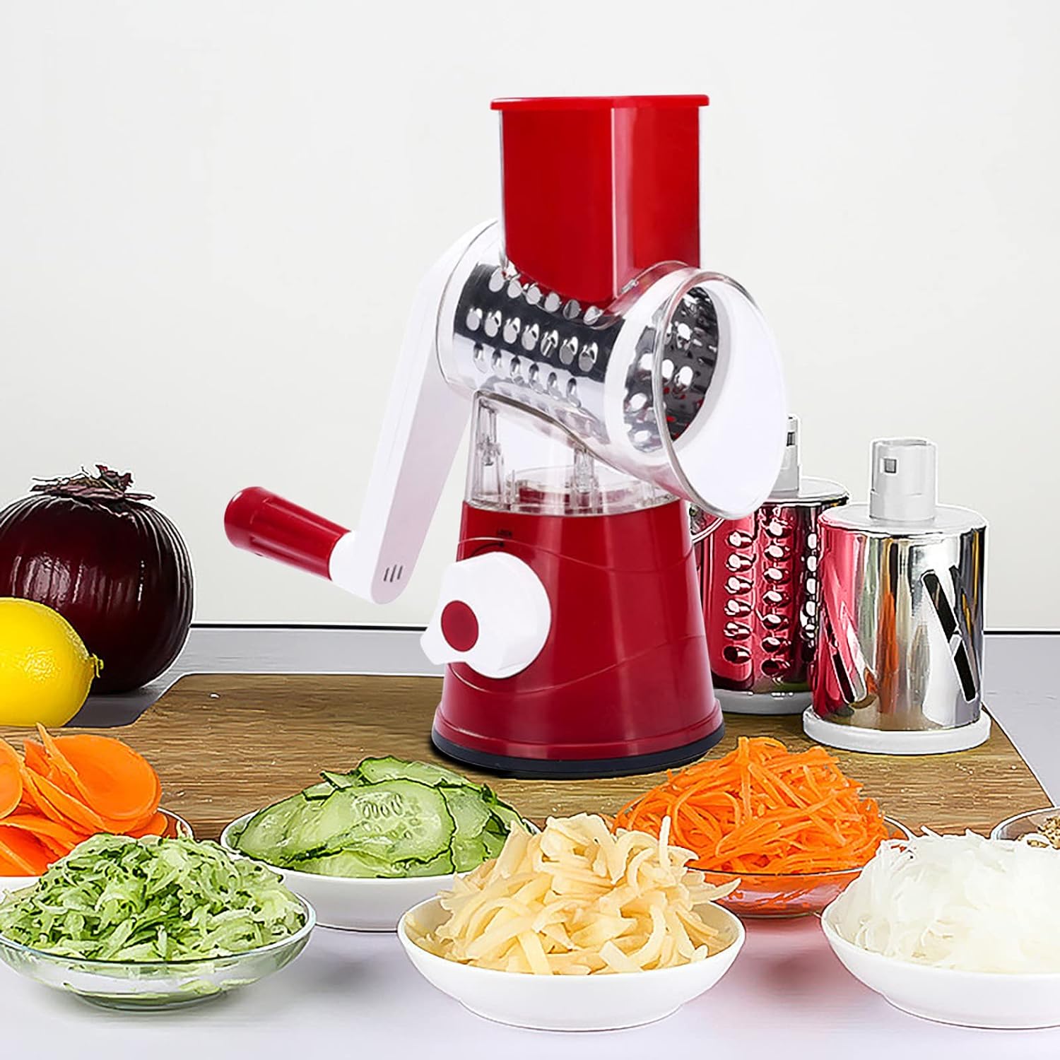 Multi-Functional 3-in-1 Vegetable Cutter & Slicer